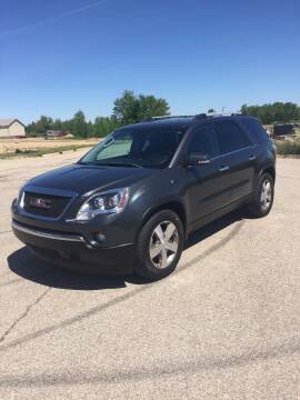 2012 GMC Acadia for sale at Hines Auto Sales in Marlette MI