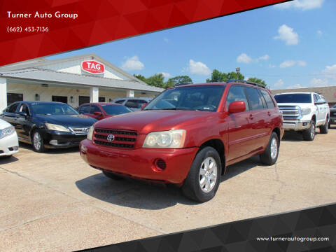 2003 Toyota Highlander for sale at Turner Auto Group in Greenwood MS