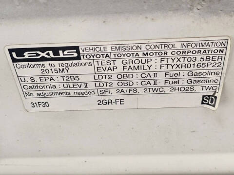 2015 Lexus RX 350