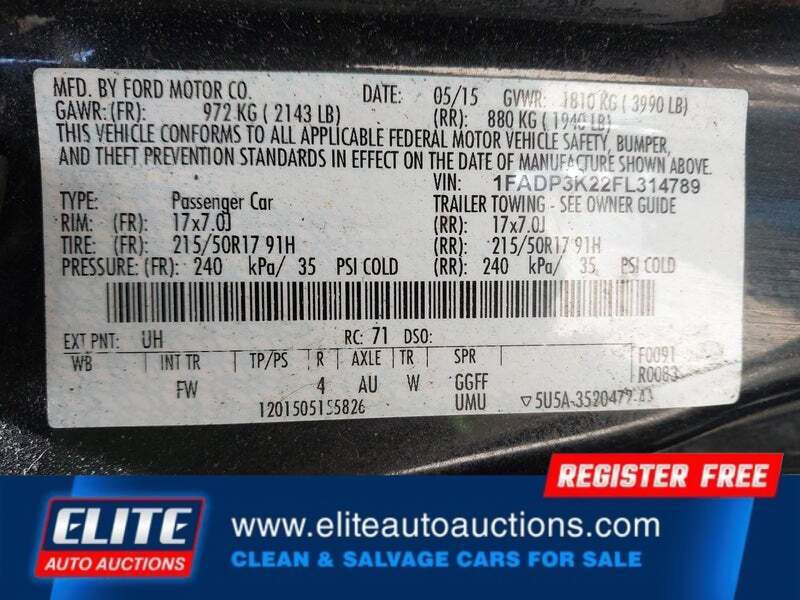 2015 Ford Focus SE