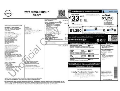 2023 Nissan Kicks SR