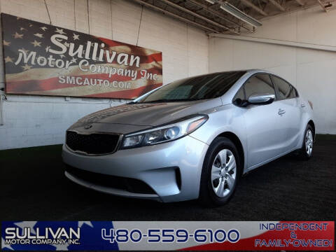 2018 Kia Forte for sale at SULLIVAN MOTOR COMPANY INC. in Mesa AZ