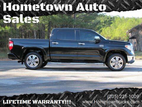 2017 Toyota Tundra for sale at Hometown Auto Sales - Trucks in Jasper AL