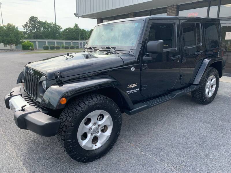 2013 Jeep Wrangler Unlimited for sale at East Carolina Auto Exchange in Greenville NC