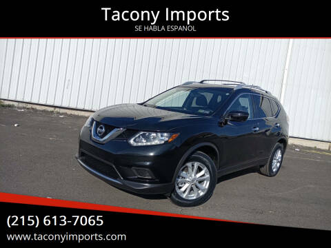 2016 Nissan Rogue for sale at Tacony Imports in Philadelphia PA