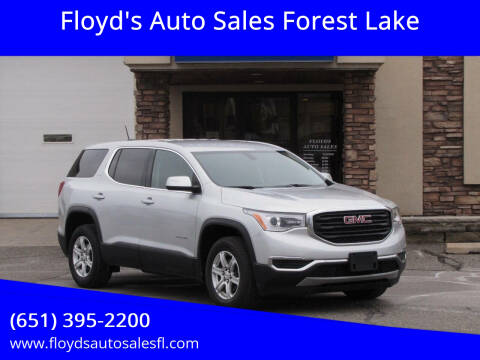 2018 GMC Acadia for sale at Floyd's Auto Sales Forest Lake in Forest Lake MN