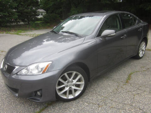 2012 Lexus IS 250 for sale at Tewksbury Used Cars in Tewksbury MA