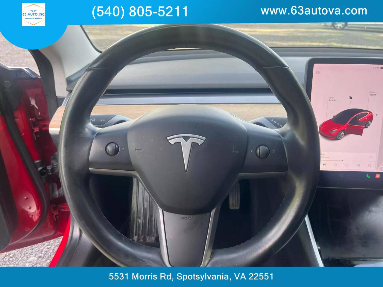 2018 Tesla Model 3 for sale at 63 Auto Inc in Spotsylvania, VA