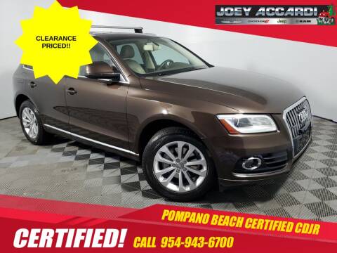 2014 Audi Q5 for sale at PHIL SMITH AUTOMOTIVE GROUP - Joey Accardi Chrysler Dodge Jeep Ram in Pompano Beach FL