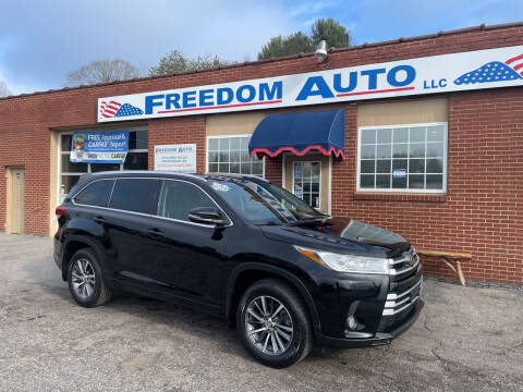 2017 Toyota Highlander for sale at FREEDOM AUTO LLC in Wilkesboro NC