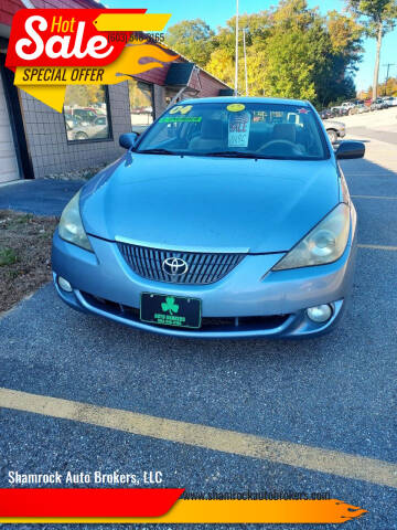 2004 Toyota Camry Solara for sale at Shamrock Auto Brokers, LLC in Belmont NH