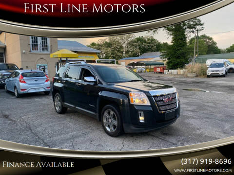 2012 GMC Terrain for sale at First Line Motors in Brownsburg IN