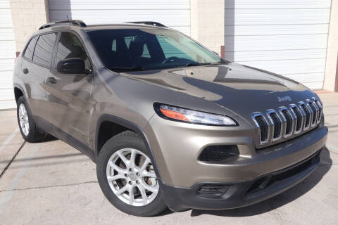 2016 Jeep Cherokee for sale at MG Motors in Tucson AZ