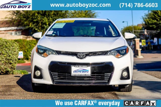 2015 Toyota Corolla for sale at Auto Boyz in Garden Grove, CA