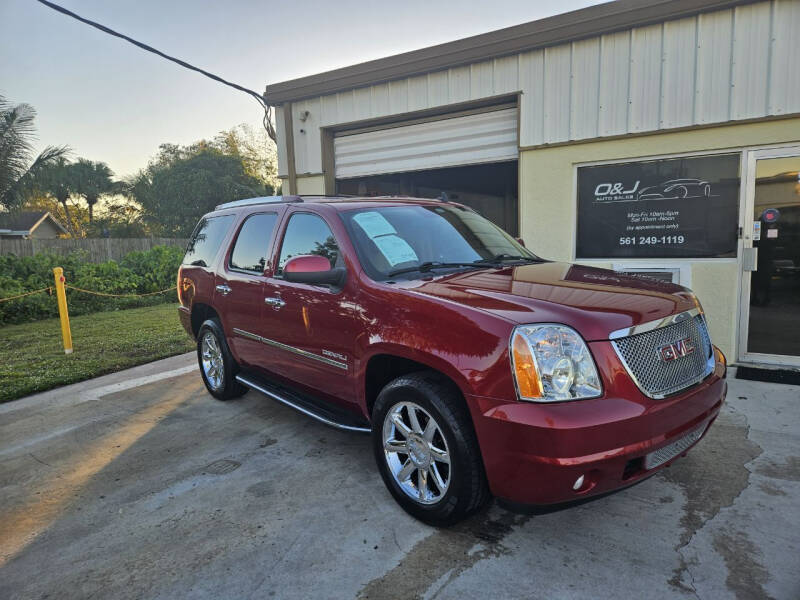 2012 GMC Yukon for sale at O & J Auto Sales in Royal Palm Beach FL