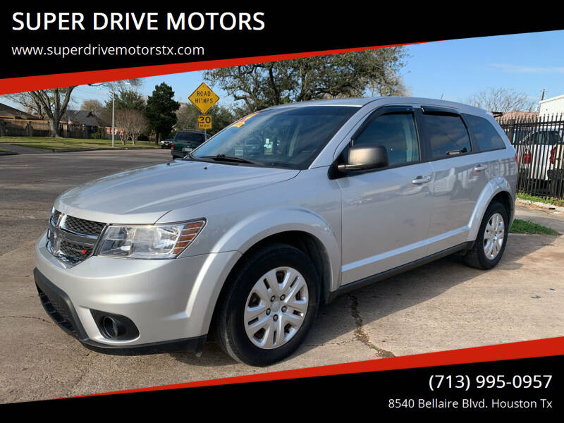 2014 Dodge Journey for sale at SUPER DRIVE MOTORS in Houston TX