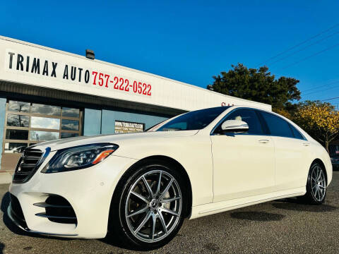 2020 Mercedes-Benz S-Class for sale at Trimax Auto Group in Norfolk VA