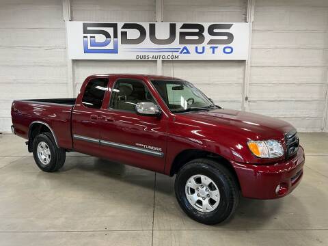 2004 Toyota Tundra for sale at DUBS AUTO LLC in Clearfield UT