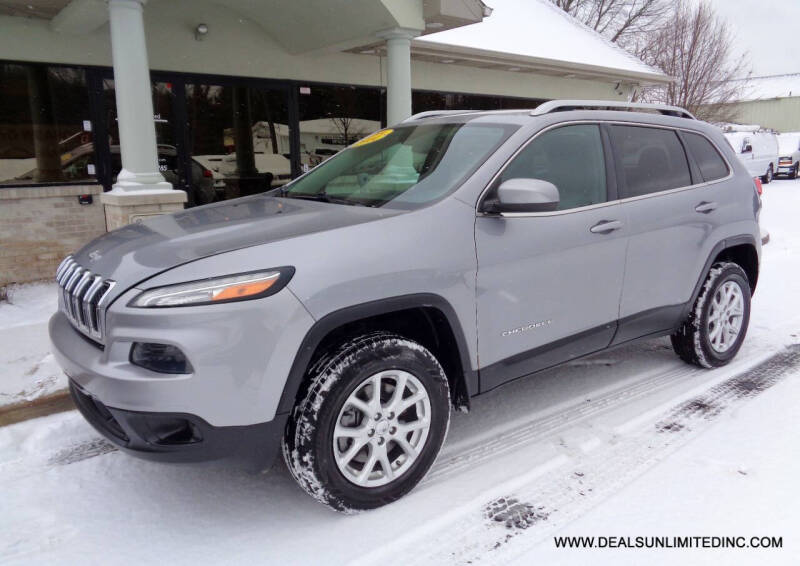 2014 Jeep Cherokee for sale at DEALS UNLIMITED INC in Portage MI