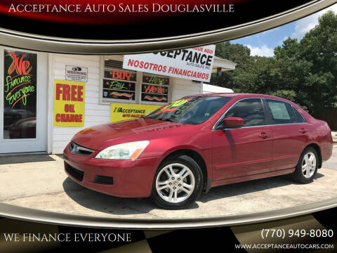 2007 Honda Accord for sale at Acceptance Auto Sales Douglasville in Douglasville GA