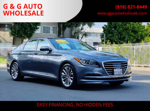 2015 Hyundai Genesis for sale at G & G AUTO WHOLESALE in North Hollywood CA