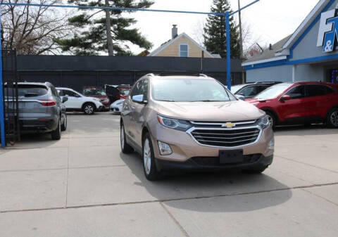 2018 Chevrolet Equinox for sale at F & M AUTO SALES in Detroit MI