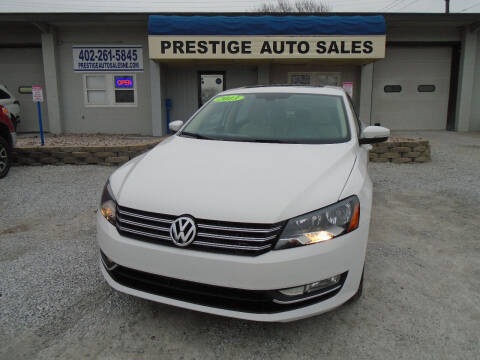 2013 Volkswagen Passat for sale at Prestige Auto Sales in Lincoln NE
