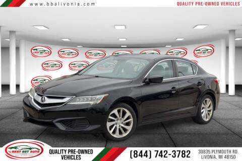 2016 Acura ILX for sale at Best Bet Auto in Livonia MI