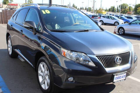 2010 Lexus RX 350 for sale at Choice Auto & Truck in Sacramento CA