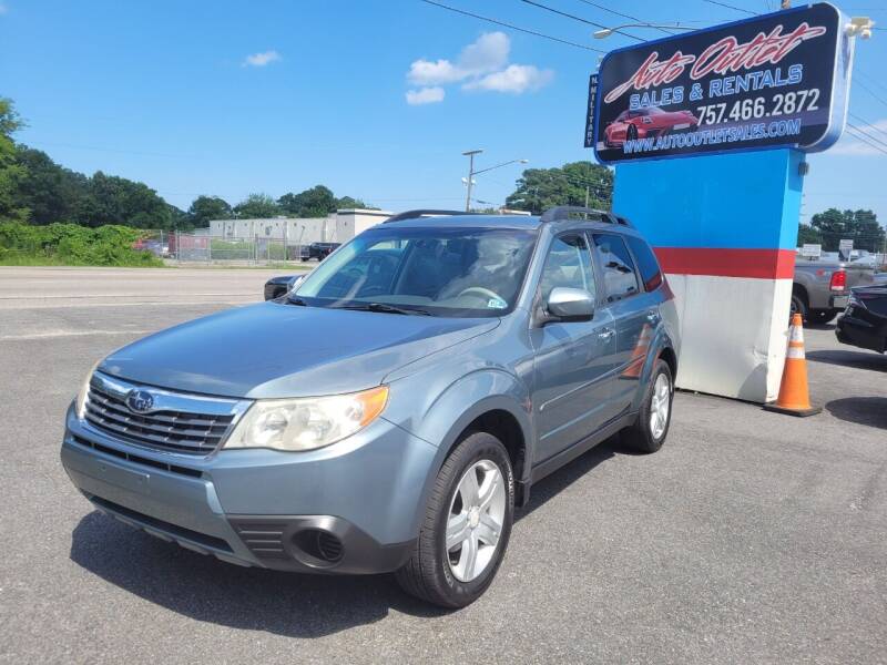 2010 Subaru Forester for sale at Auto Outlet Sales and Rentals in Norfolk VA