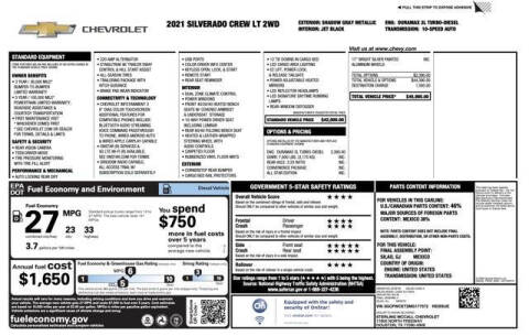 2021 Chevrolet Silverado 1500