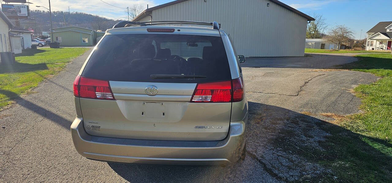 2004 Toyota Sienna for sale at Art's Used Cars in Winfield, WV