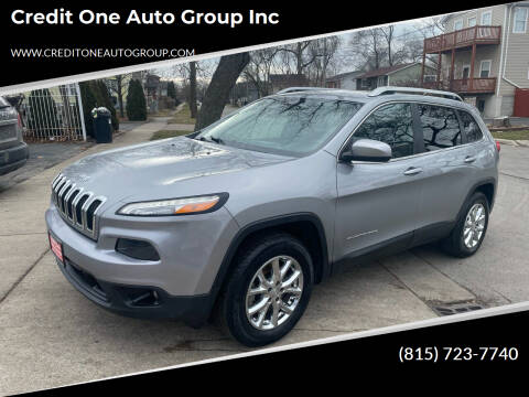 2015 Jeep Cherokee for sale at Credit One Auto Group inc in Joliet IL