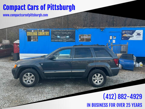 2008 Jeep Grand Cherokee for sale at Compact Cars of Pittsburgh in Pittsburgh PA