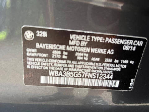 2015 BMW 3 Series 328i xDrive