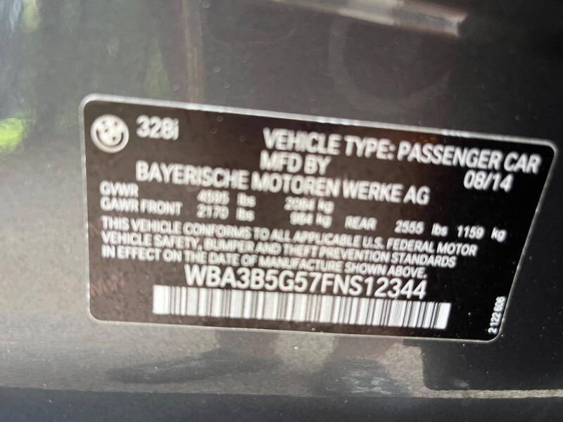 2015 BMW 3 Series 328i xDrive