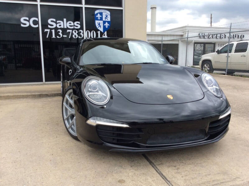 2015 Porsche 911 for sale at SC SALES INC in Houston TX