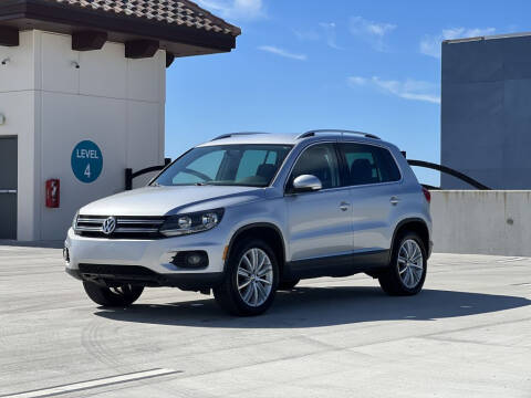 2012 Volkswagen Tiguan for sale at D & D Used Cars in New Port Richey FL