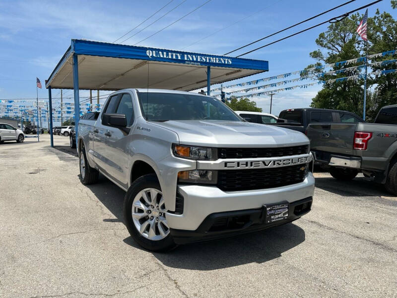 2021 Chevrolet Silverado 1500 for sale at Quality Investments in Tyler TX