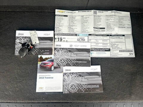 2016 Chevrolet Traverse LT