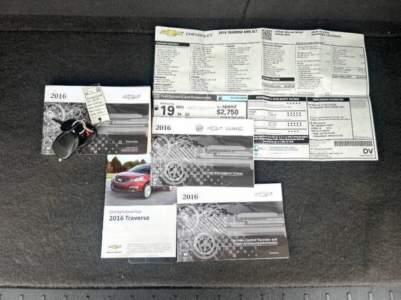 2016 Chevrolet Traverse LT