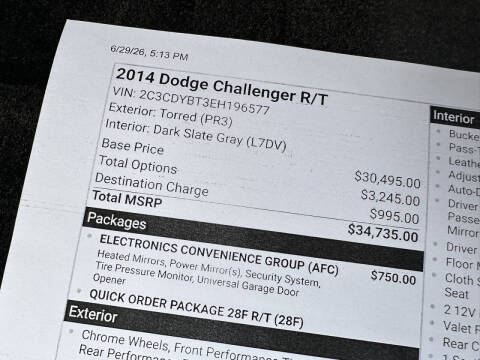 2014 Dodge Challenger
