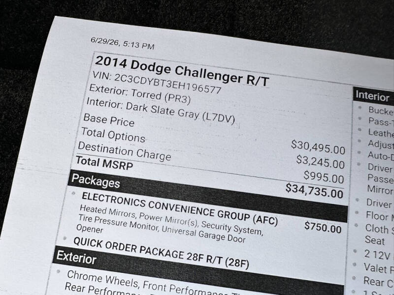 2014 Dodge Challenger