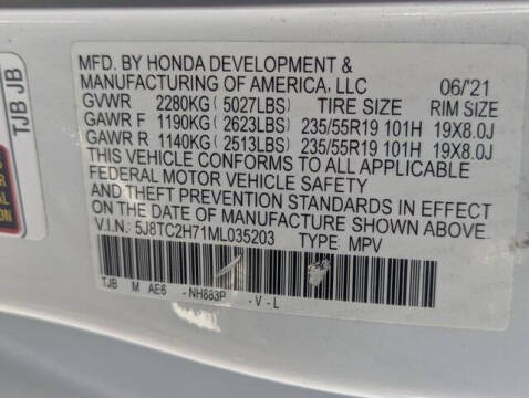 2021 Acura RDX SH-AWD w/Advance