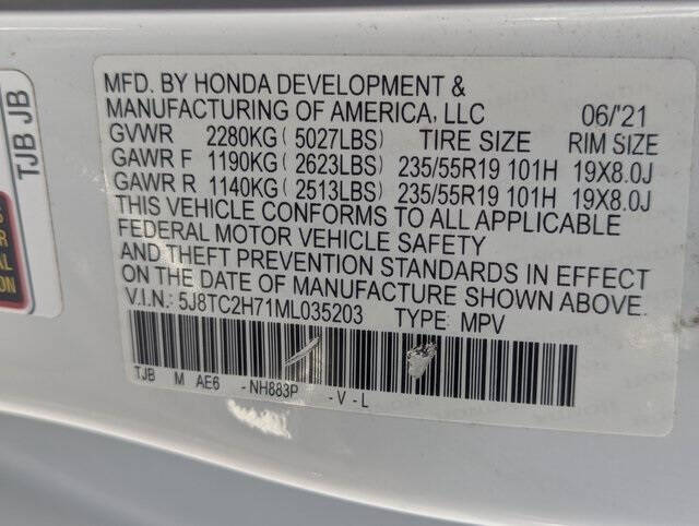 2021 Acura RDX SH-AWD w/Advance