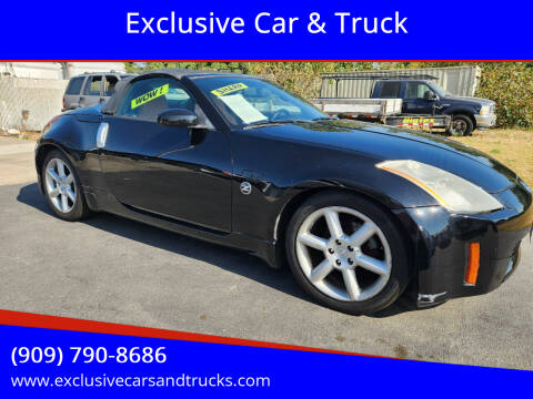 2004 Nissan 350Z for sale at Exclusive Car & Truck in Yucaipa CA