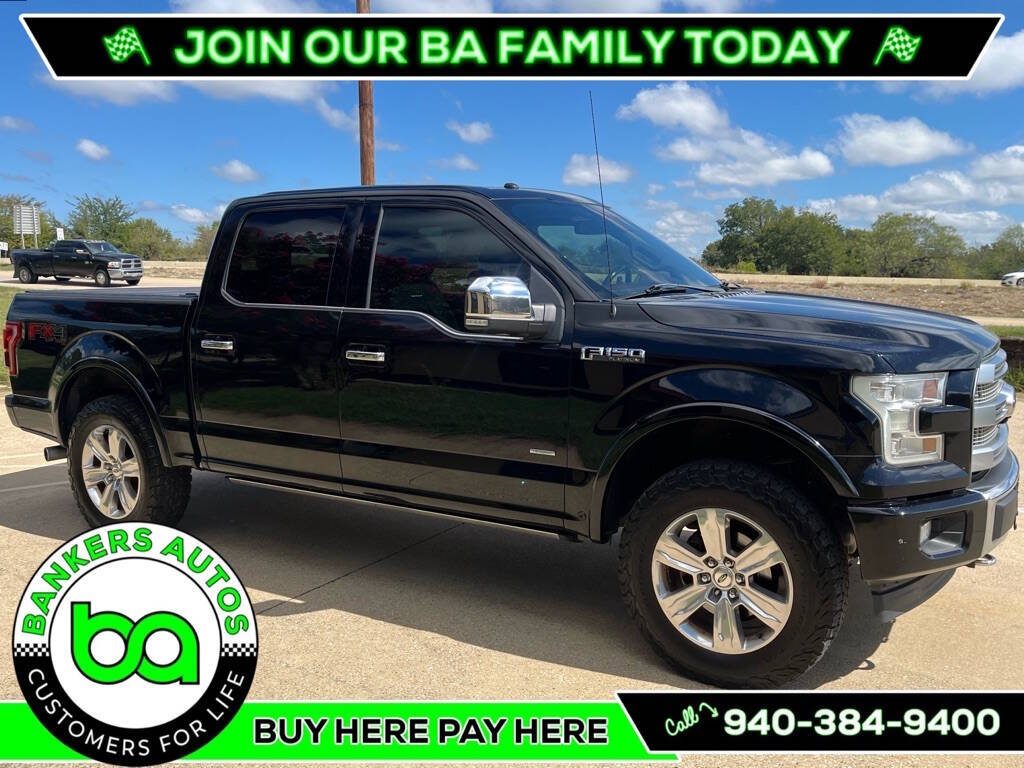 2017 Ford F-150 for sale at BANKERS AUTOS in Denton, TX