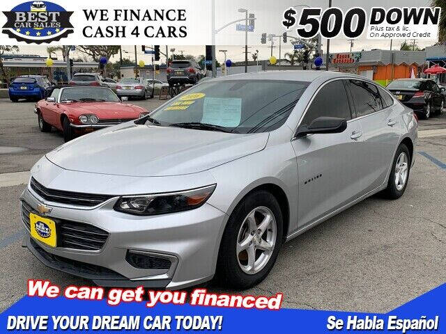 2016 Chevrolet Malibu for sale at Best Car Sales in South Gate CA