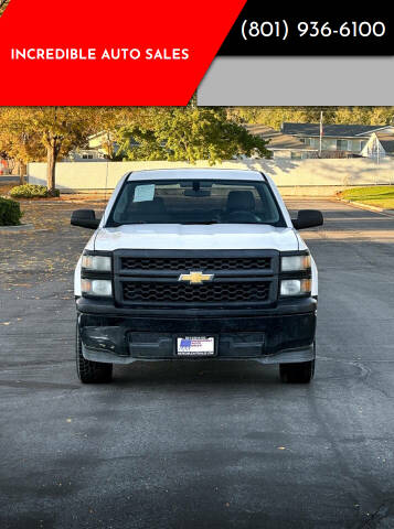 2014 Chevrolet Silverado 1500 for sale at INCREDIBLE AUTO SALES in Bountiful UT