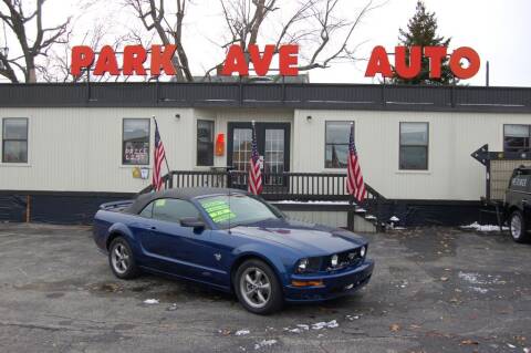 2006 Ford Mustang for sale at Park Ave Auto Inc. in Worcester MA